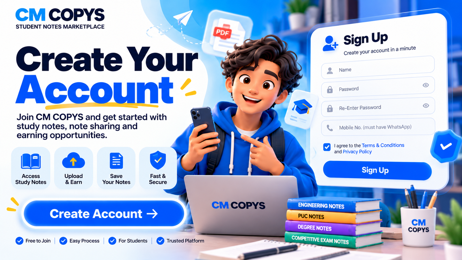 CM Copys online printing and delivery